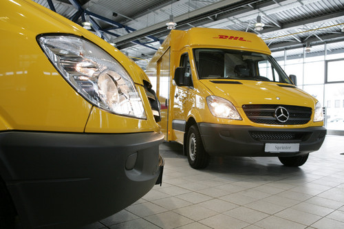 Mercedes-Benz Sprinter für die Post-Tochter DHL