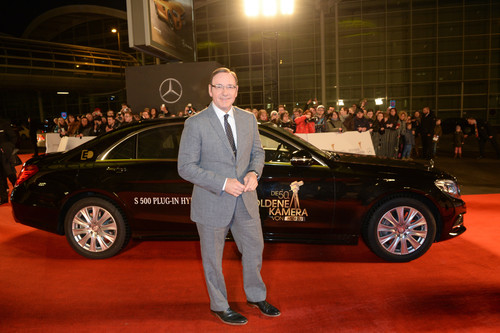 Mercedes-Benz unterstützte die „Goldene Kamera“: Schauspieler Kevin Spacey.