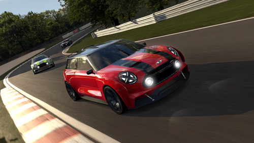 Mini Clubman Vision Gran Turismo im Playstation-Rennspiel „Gran Turismo 6“.