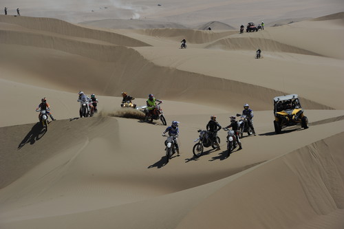 Neunte Etappe der Dakar 2014.