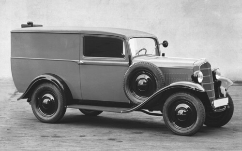 Opel 1,1 Liter Lieferwagen (1938). 
