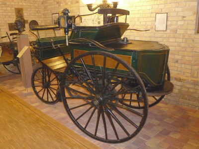 Patent Motorwagen Modell 3 von 1888.