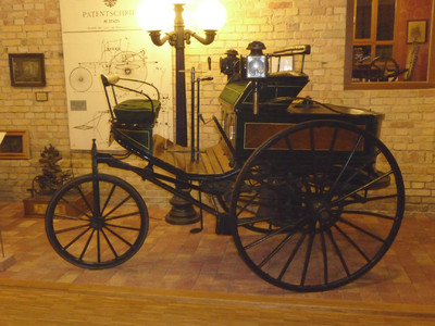 Patent Motorwagen Modell 3 von 1888