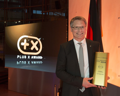 „Plus X Award“: Albrecht Schäfer, Leiter Produktmarketing Opel Deutschland.