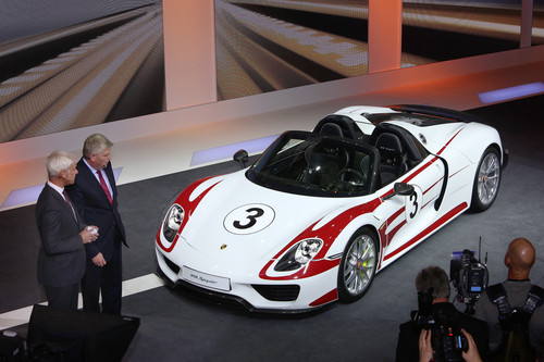 Porsche 918 Spyder.