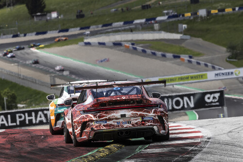 Porsche-Carrera-Cup Deutschland auf dem Red-Bull-Ring (2021).