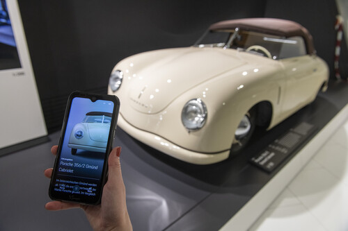 Porsche-Museum: Multimedia-Guide.