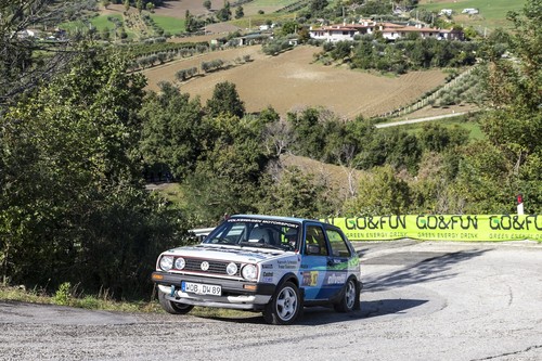 Rallye Legend: Eklund im VW Golf G60.