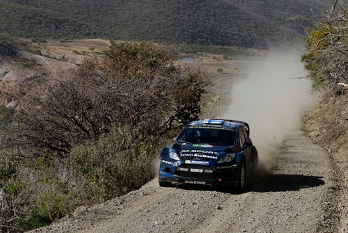 Rallye Mexiko 2014: Mikko Hirvonen im Ford.