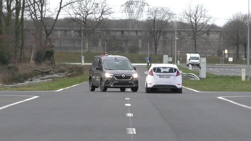 Renault Kangoo im Euro-NCAP-Test.