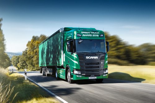 Scania R 500 Green Truck Award 2018. 