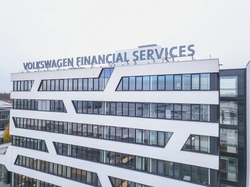 Sitz von Volkswagen Financial Services in Braunschweig.