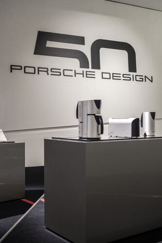 Sonderausstellung „50 Jahre Porsche Design“ im Stuttgarter Porsche-Museum.
