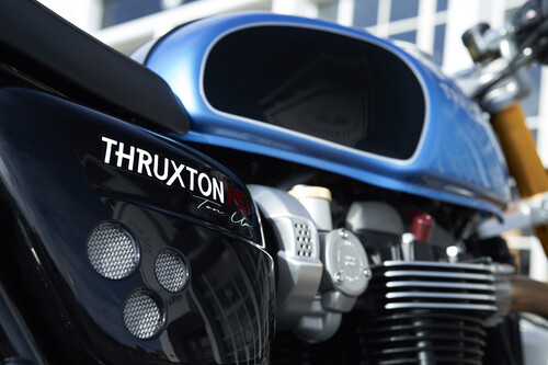 Triumph Thruxton RS, Sondermodell „Ton Up Special Edition“.