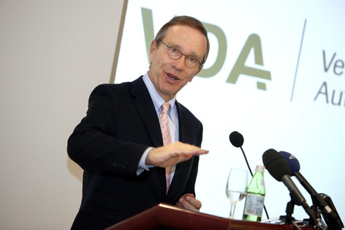 VDA-Präsident Matthias Wissmann.
