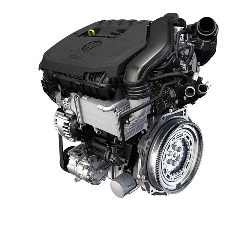 Volkswagen 1.5 TSI evo Motor mit 96 kW / 130 PS.