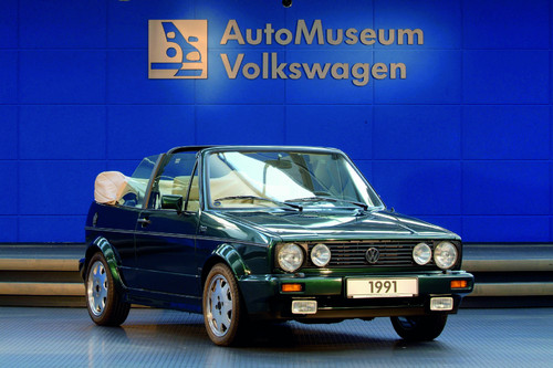 Volkswagen Golf Cabriolet „Classicline&quot; (1991).