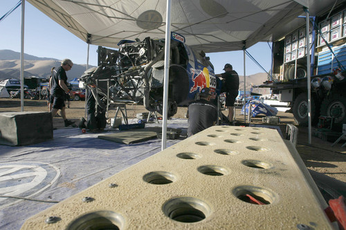 Volkswagen Motorsport bei der Rallye Dakar.