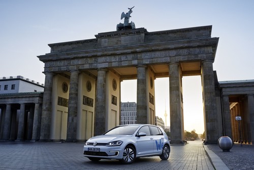 Volkswagen &quot;We share&quot; in Berlin.