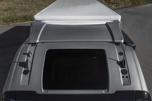 Volvo hat seine Lastwagen aerodynamisch optimiert.