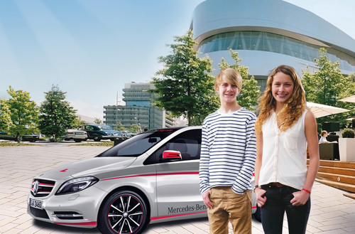 Vom 31.Juli bis 10. August 2012 findet im Mercedes-Benz Museum das interaktive Verkehrstrainingsprogramm RoadSense für Jugendliche statt.