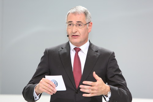 VW-Entwicklungsvorstand Heinz-Jakob Neußer.