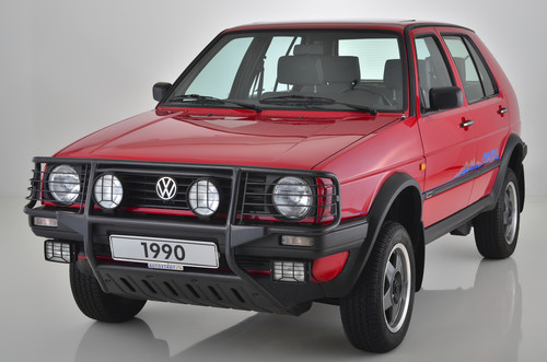 VW Golf II Country (1990).