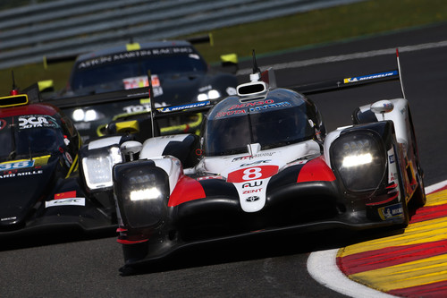 WEC 2019 in Spa-Francorchamps: Toyota TS050 Hybrid.