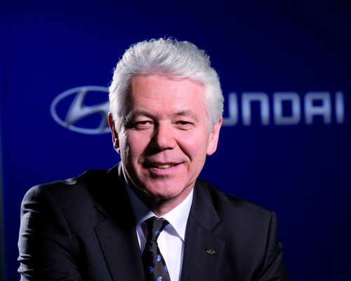 Werner H. Frey, Geschäftsführer von Hyundai Deutschland.