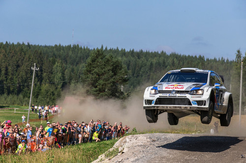 WRC-Lauf in Finnland.