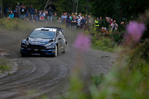 WRC-Lauf in Finnland: Mikko Hirvonen. 