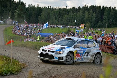 WRC-Lauf in Finnland: Sébastian Ogier.