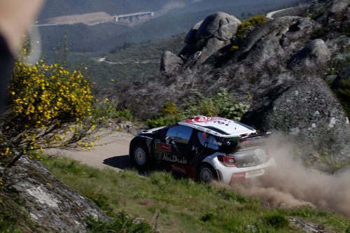 WRC-Lauf in Portugal: Citroen.