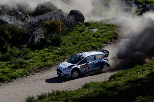 WRC-Lauf in Portugal: Ford.