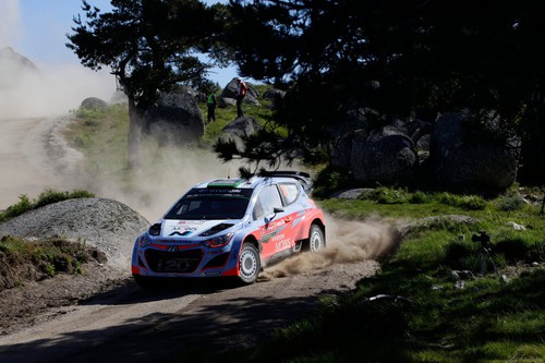 WRC-Lauf in Portugal: Hyundai.