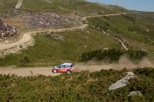WRC-Lauf in Portugal: Hyundai.