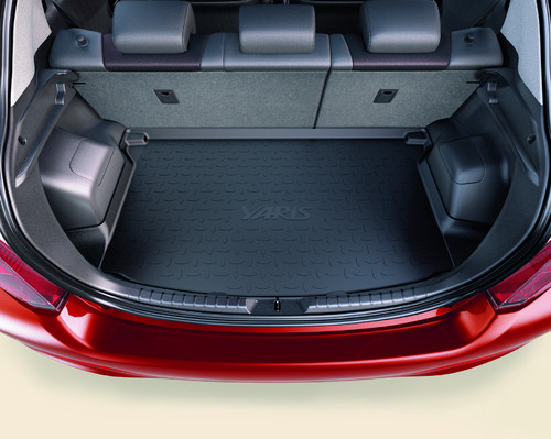 Zubehör für den Toyota Yaris: Kofferraummatte.