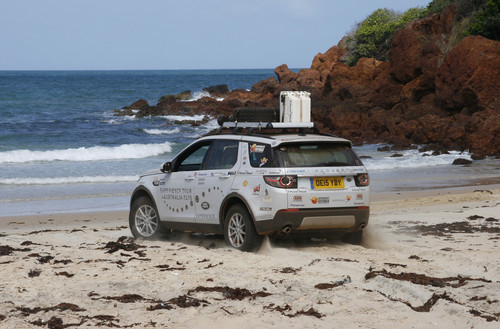 Land Rover-Experience-Tour Australien 2015: Land Rover Discovery Sport.