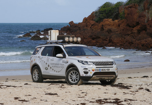 Land Rover-Experience-Tour Australien 2015: Land Rover Discovery Sport.
