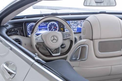 Mercedes-Benz S500 Cabriolet.