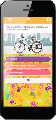 DVR-App „German Road Safety“.