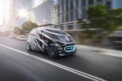 Mercedes-Benz Vision Urbanetic People-Mover-Modul.