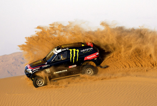BMW X3CC für de Rallye Dakar 2011 in Südamerika: