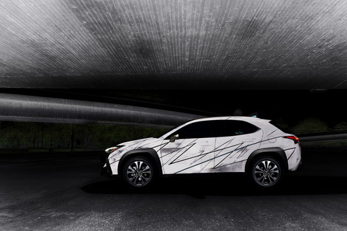 Art-Car Lexus UX by René Turrek.