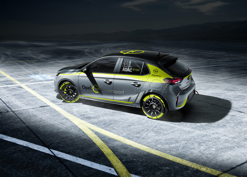 Opel Corsa-r Rally Concept Car. 