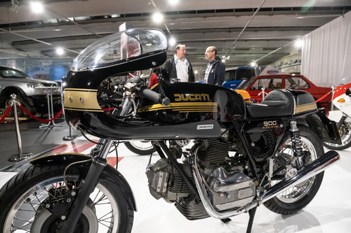Ducati-Sonderausstellung im Automuseum Volkswagen.