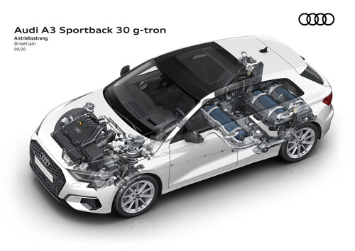 Audi A3 Sportback 30 g-Tron.