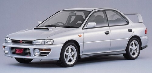 Subaru Impreza 2.0 WRX STI (1994).