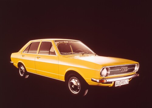 Audi 80 LS (1972).