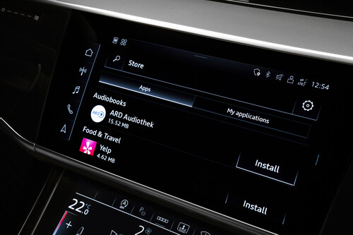 Audi bringt ab Sommer 2023 einen Store für Apps in ausgewählte Modelle mit dem modularen Infotainmentbaukasten der dritten Generation (MIB 3). Weitere Marken des VW-Konzerns werden folgen.